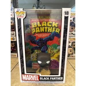 Funko Pop! Comic Book Cover with Case: Marvel - Black Panther #18
